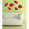 RoomMates Red Poppies At Play Peel &#x26; Stick Giant Wall Decals